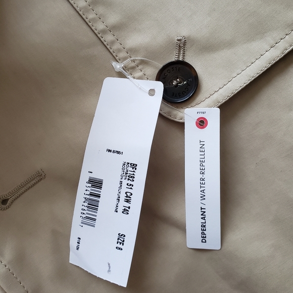 New LACOSTE rain jacket - Picture 3 of 7